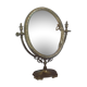 Psyche brass mirror 27x38cm
