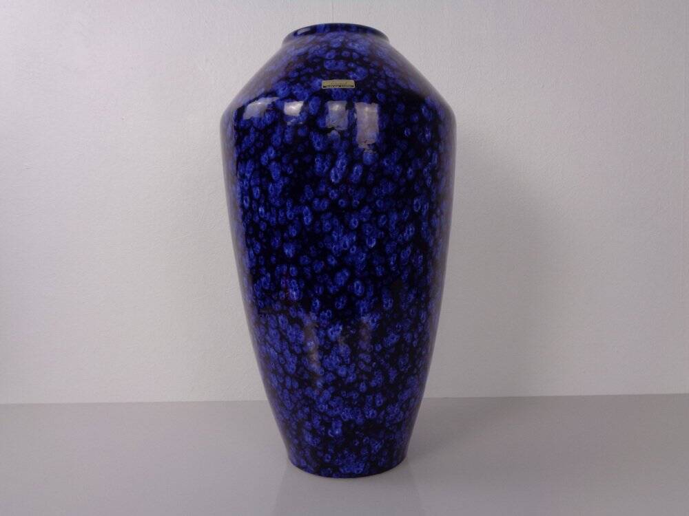 Large Pop Art Model 540-48 Vase in Glazed Ceramic from Scheurich, 1970s