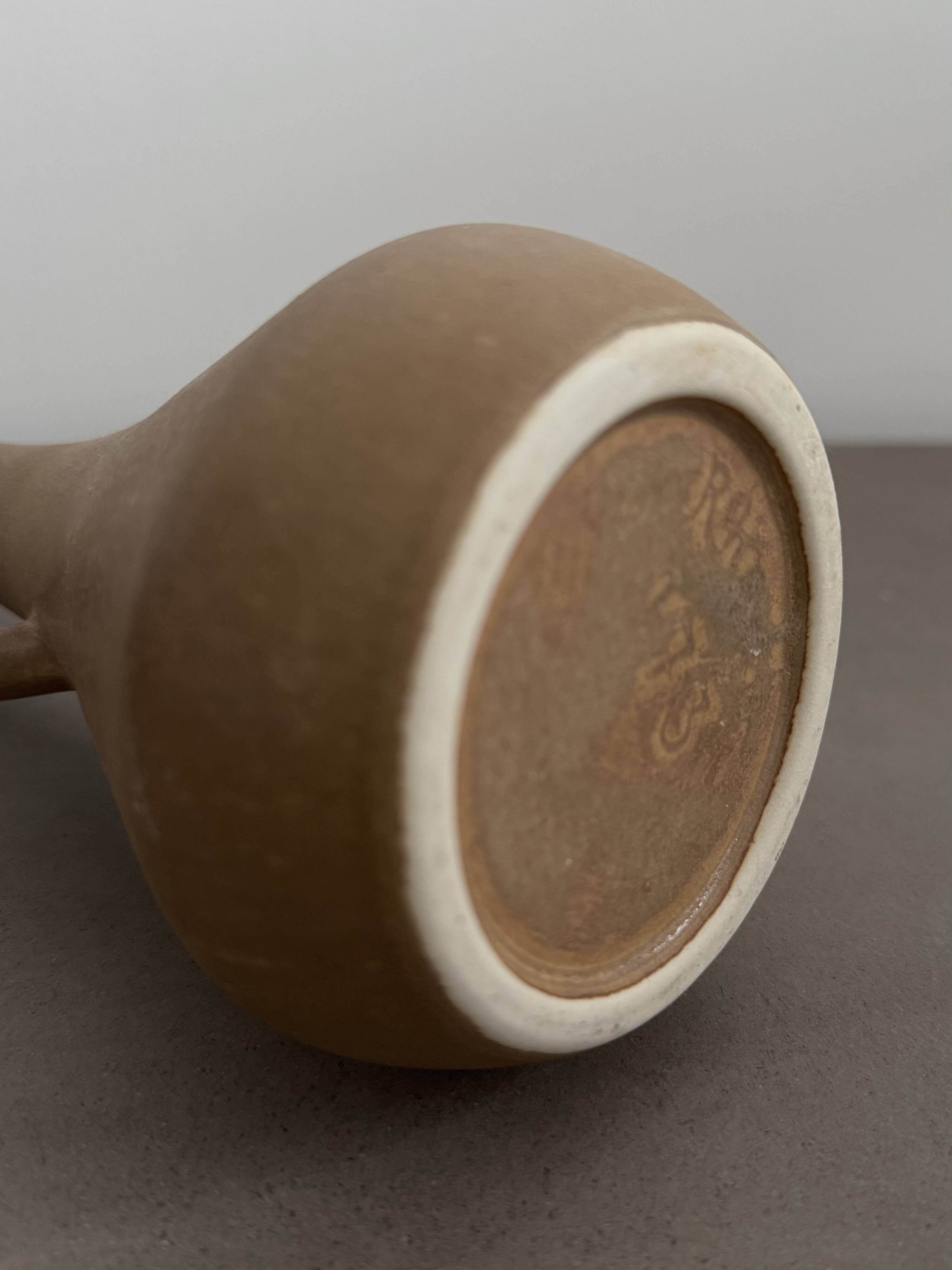 Pichet / Vase En Grès Design Scandinave