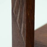 Art Deco Amsterdam School Sidetable in Oak and Ebony attributed t Napoleon