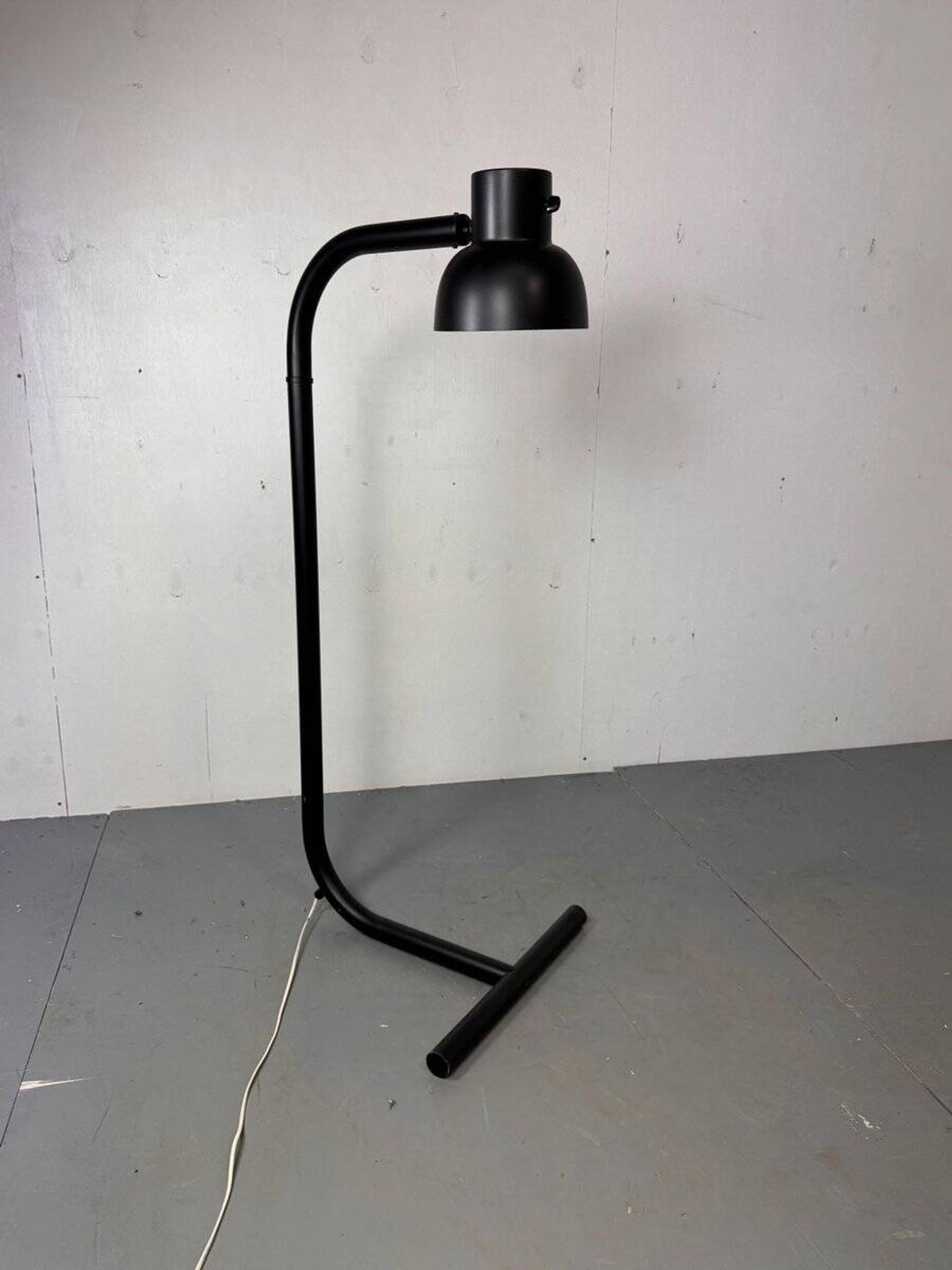 Vintage black floor lamp by Hans Agne Jakobsson for AB Markaryd, 1970s