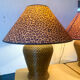 Paire de lampes osier