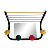 Vintage coat/hat rack with mirror