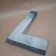 sign letter L metal zinc vintage 1950 1960