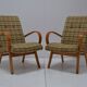 Set of two armchairs by Jaroslav Šmídek for TON, 1960s.