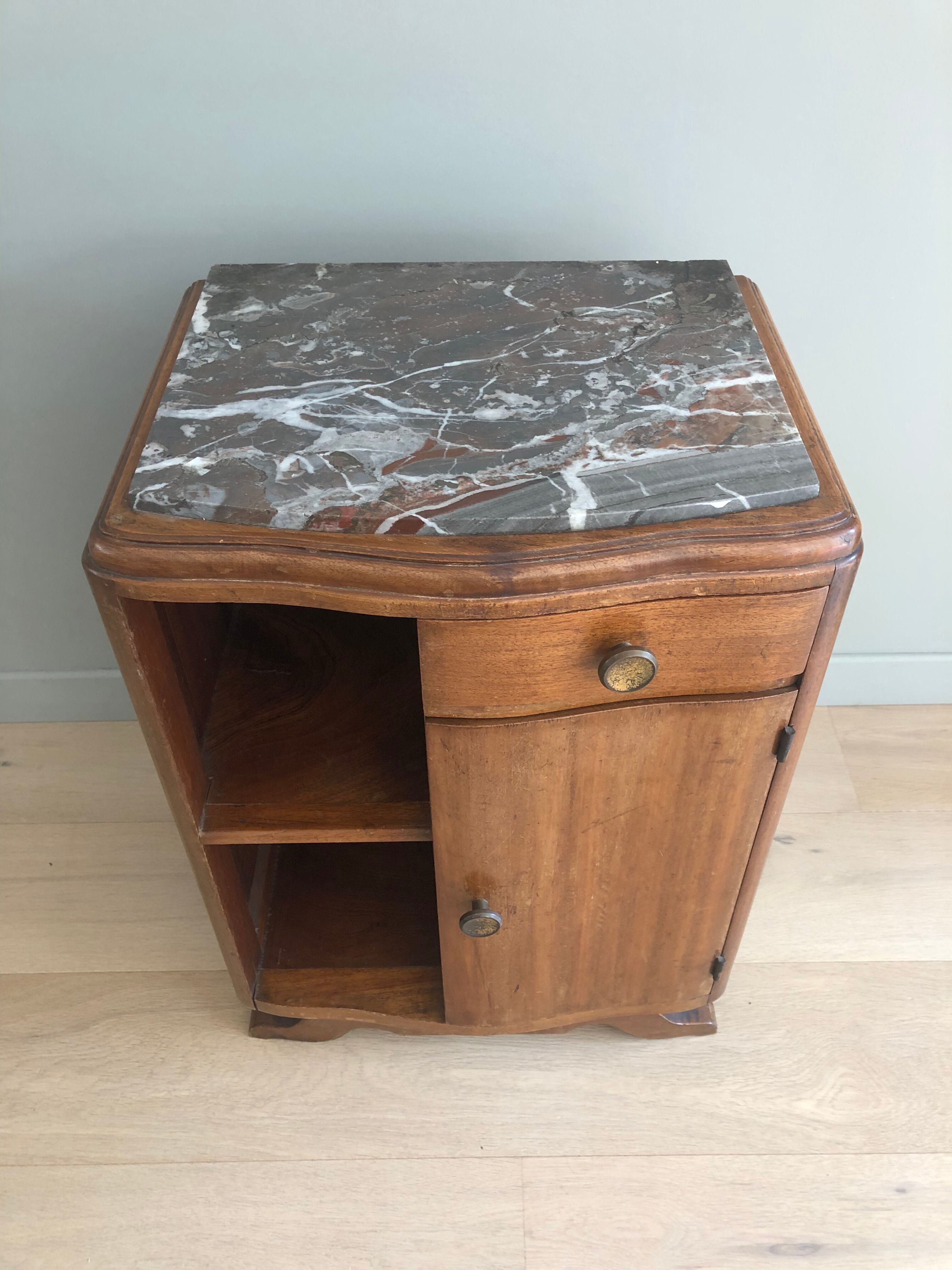 Bedside year 30 with marble