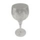 Former cut, engraved crystal wine glass, Rogaska Gallia, Slovenia