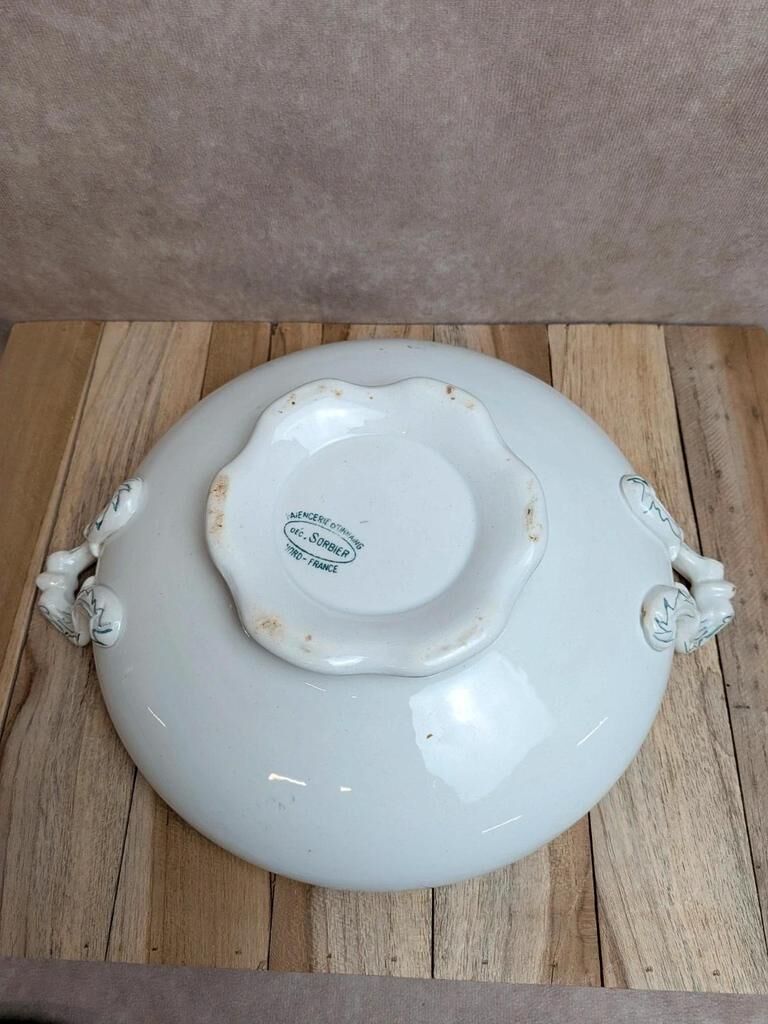 Old iron earth vegetable light – Onnaing pottery – Sorbier decoration
