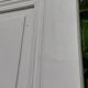Communication door h221xL90cm old paneled, molded, interior