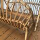 Rattan basket bed
