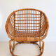 Fauteuil en rotin de Tito Agnoli pour Pierantonio Bonacina, Italie 1958