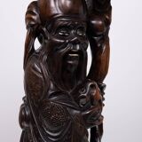 Table lamp Rosewood - Shoulao - God of Longevity Prosperety - China