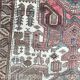 Vintage Persian carpet Hamadan 134x218 cm