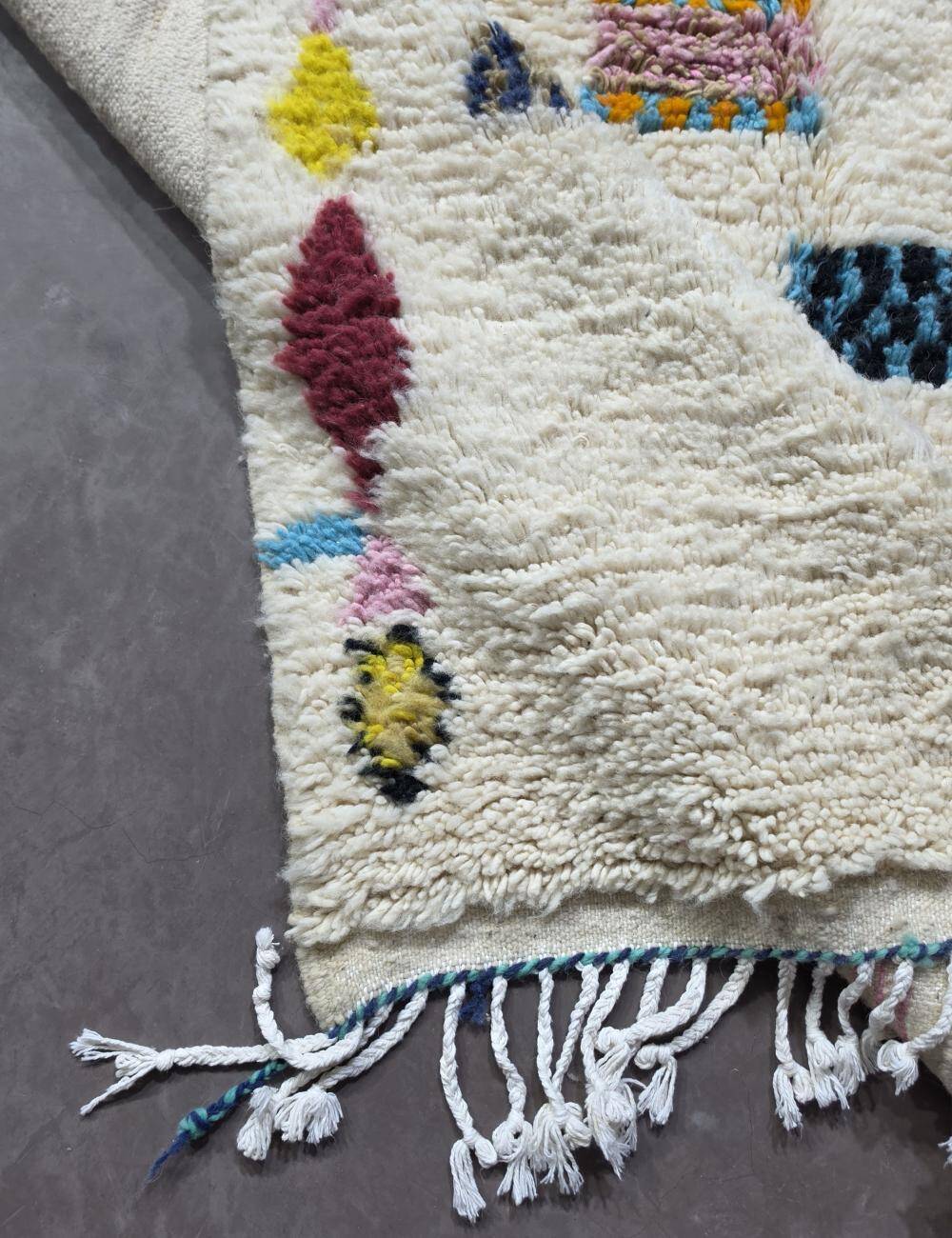 Handmade Tribal Azilal Rug - 209 x 180 cm