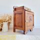 Small bedside table Art Deco wood