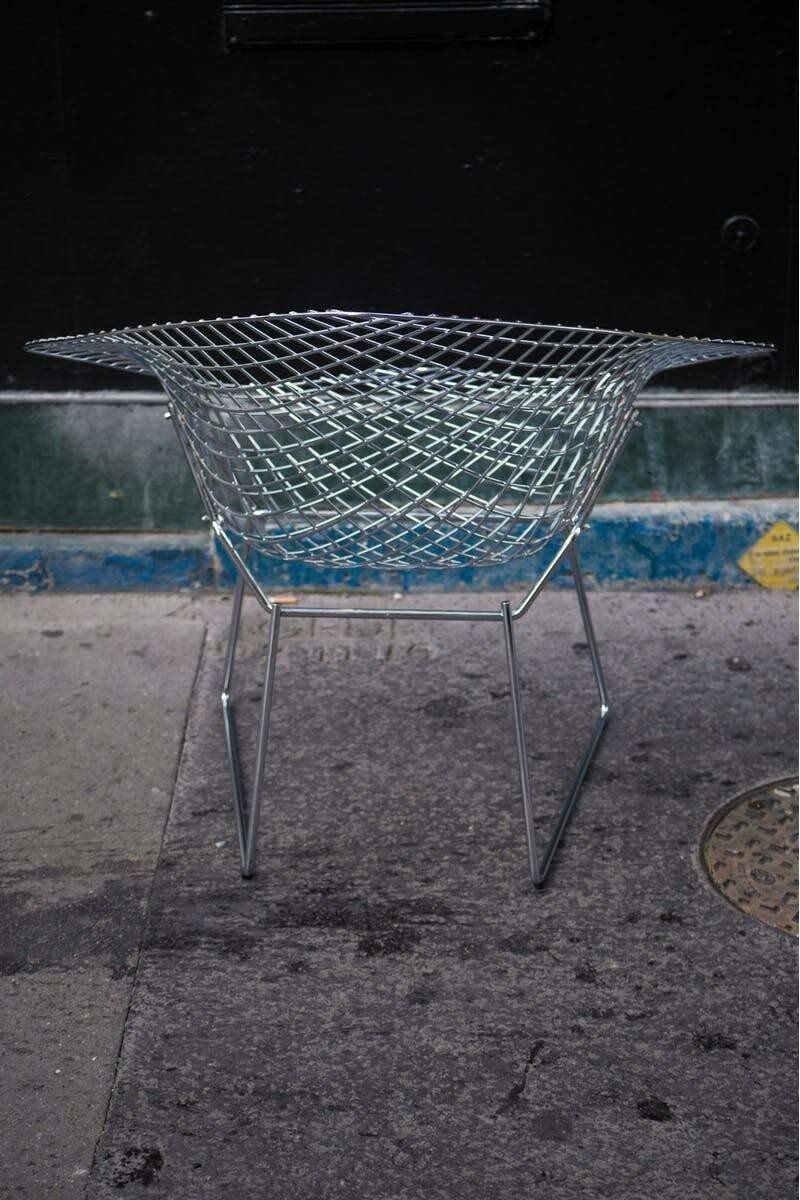 Diamond armchair by of Bertoia for Knoll