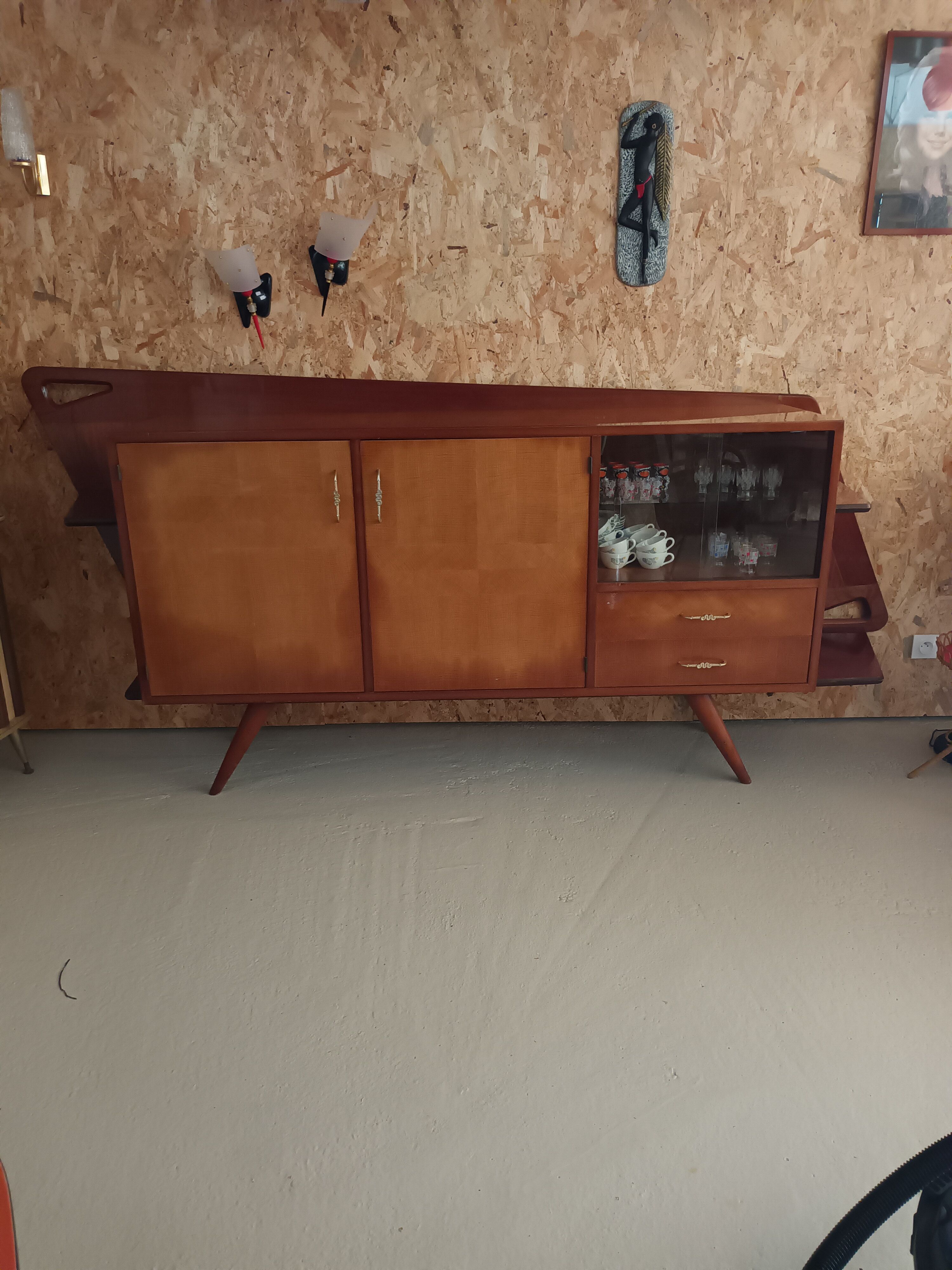 Buffet vintage année 50 midcentury