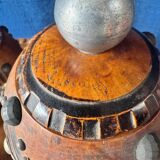 Rare Art Deco smoking table with accessories by J. Pérard