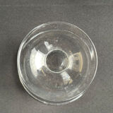 Vase - Light crystal, blown and cut