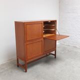 Decorative bar cabinet by Oswald Vermaercke for V-Form, 1966