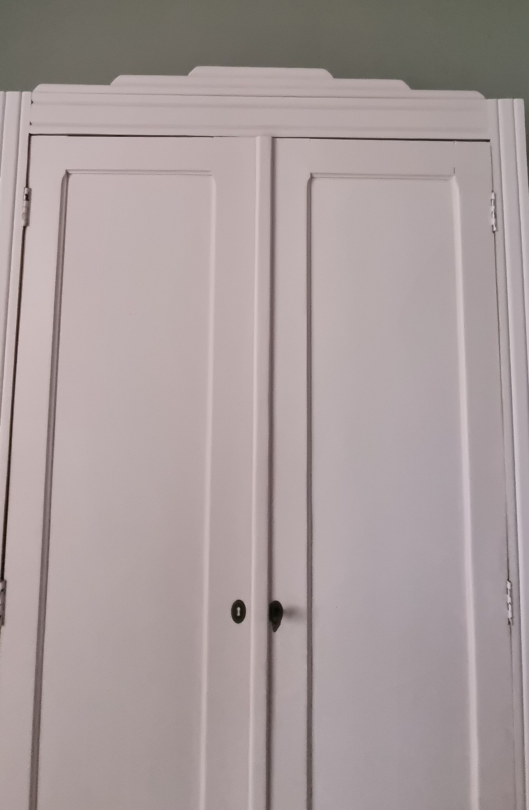 Wardrobe girl 2 doors pale pink