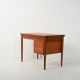 Scandinavian vintage teak flip-top desk