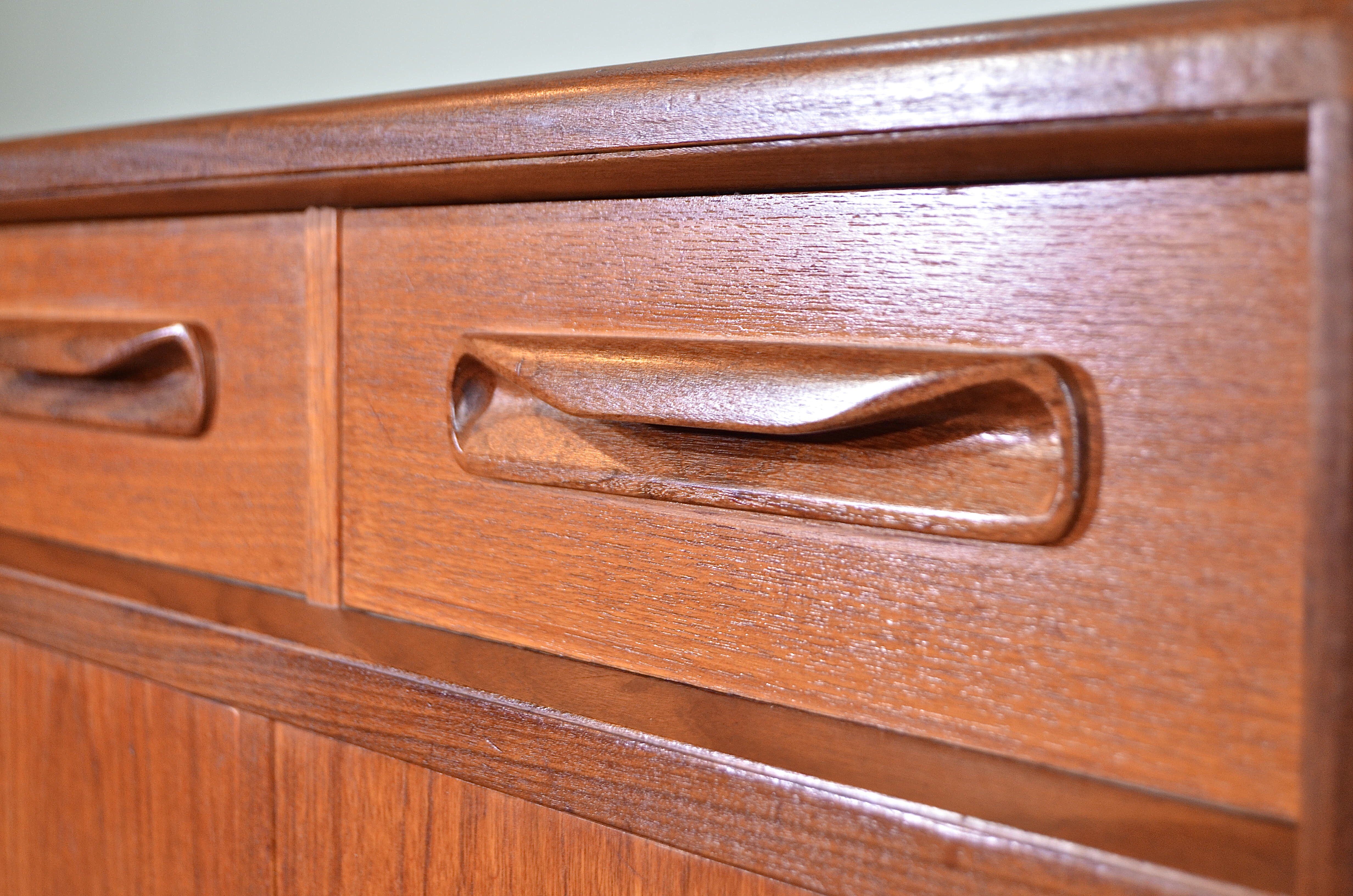 G-Plan 'Fresco' sideboard in afromosia and teak