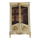 Bookcase in gilded wood and restored wood from the Napoleonic III period.