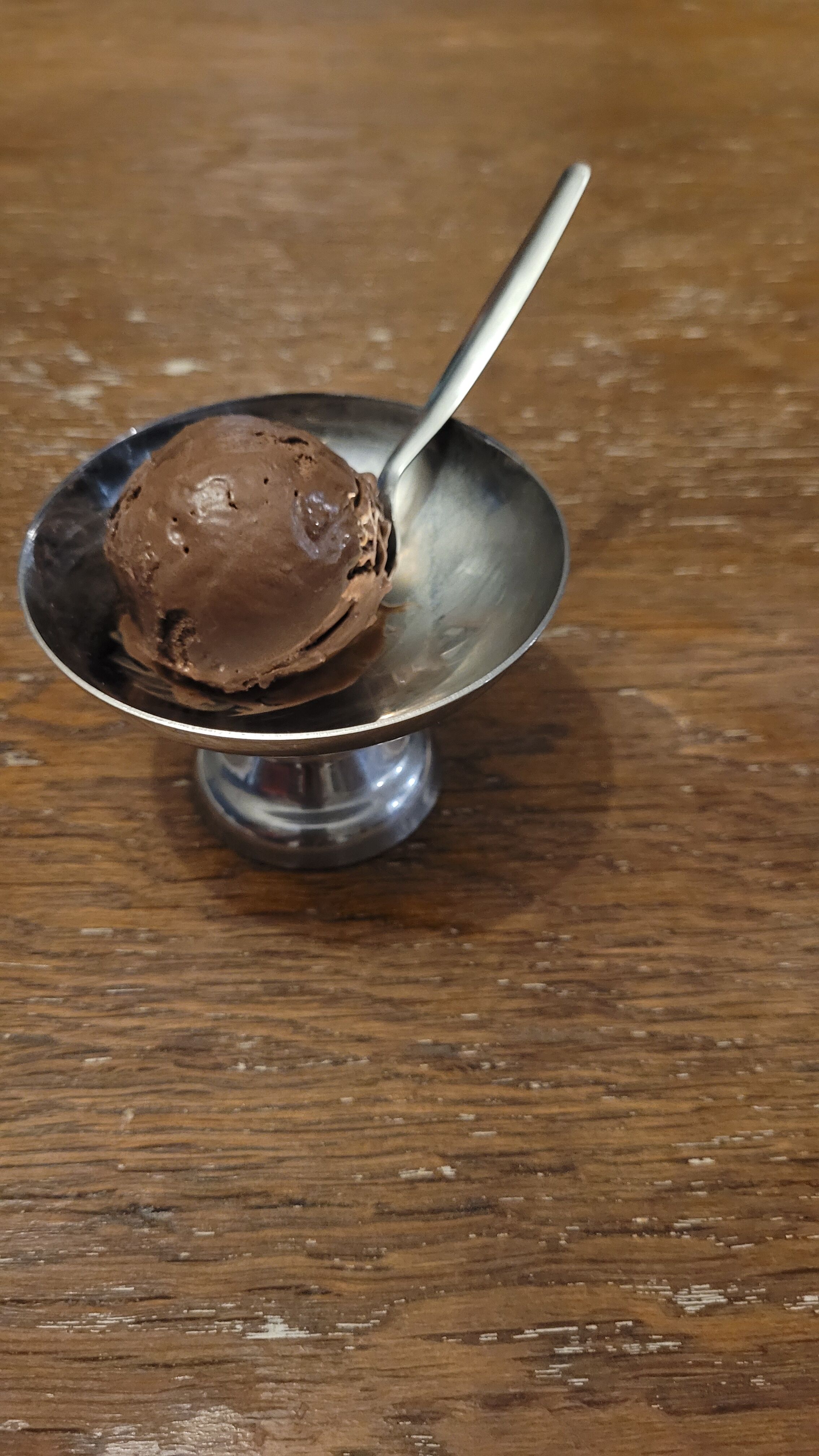 6 coupes à glace en inox style art déco