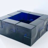 Blue Murano glass centerpiece, Italy 1960s