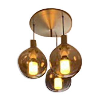 Vintage 3 ball pendant light