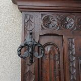 Breton coat rack in natural wood