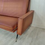 Sofa daybed vintage feet compass