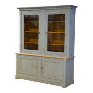 buffet deux corps patiné