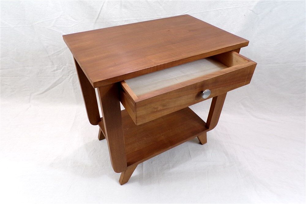 Vintage bedside compass and drawer legs