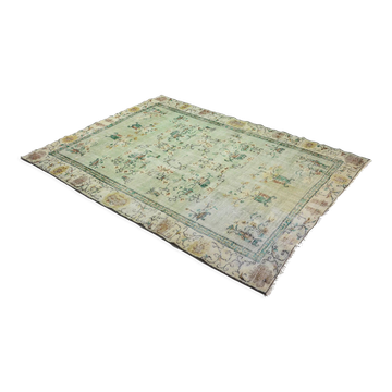 Tapis vintage Anatolien fait main 281 cm x 202 cm