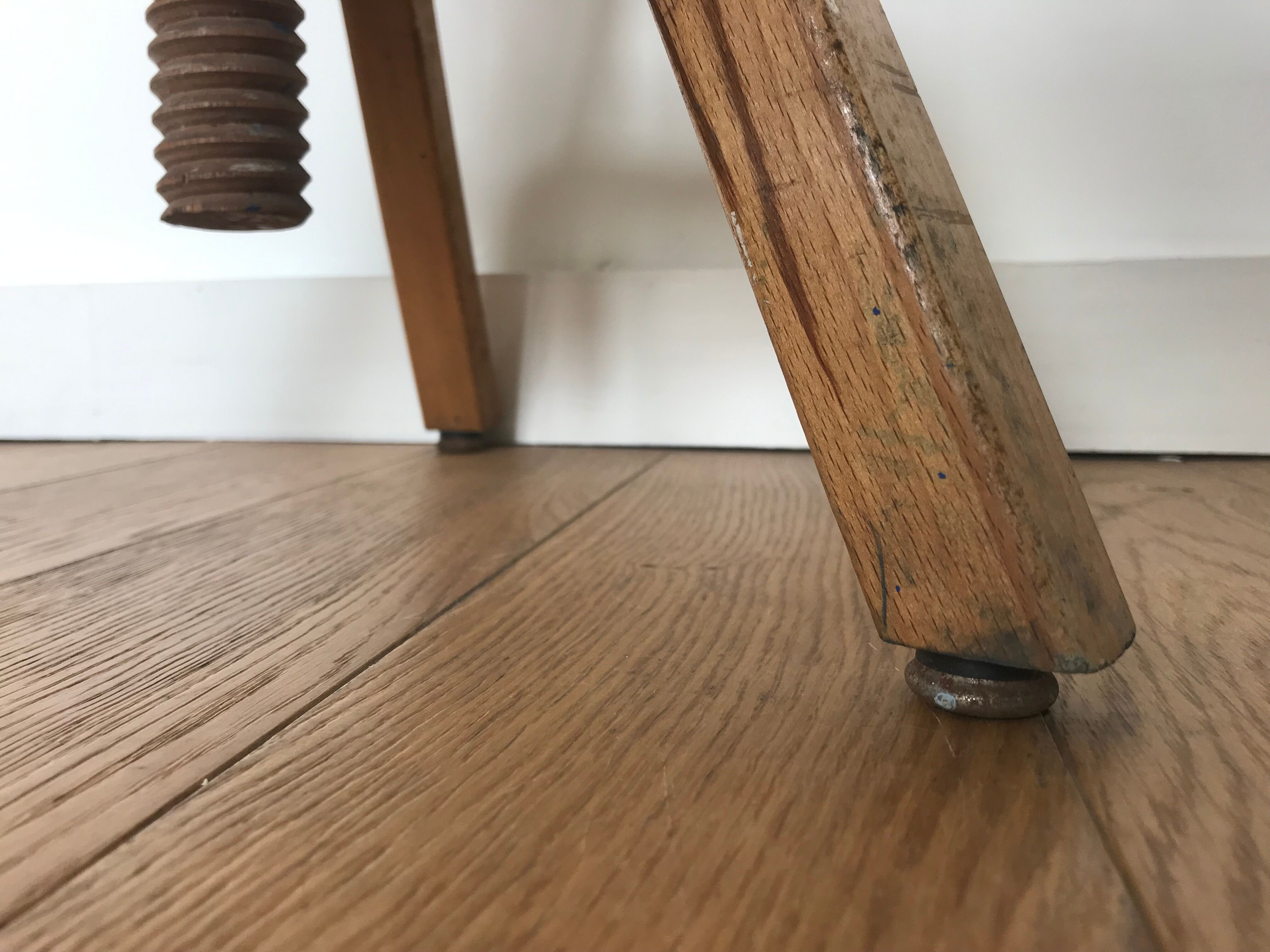 Architect wooden stool