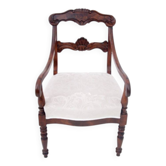 Fauteuil Biedermeier, Scandinavie, vers 1900.