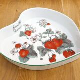 Heart & Strawberry Dish