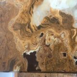 Marble onyx coffee table