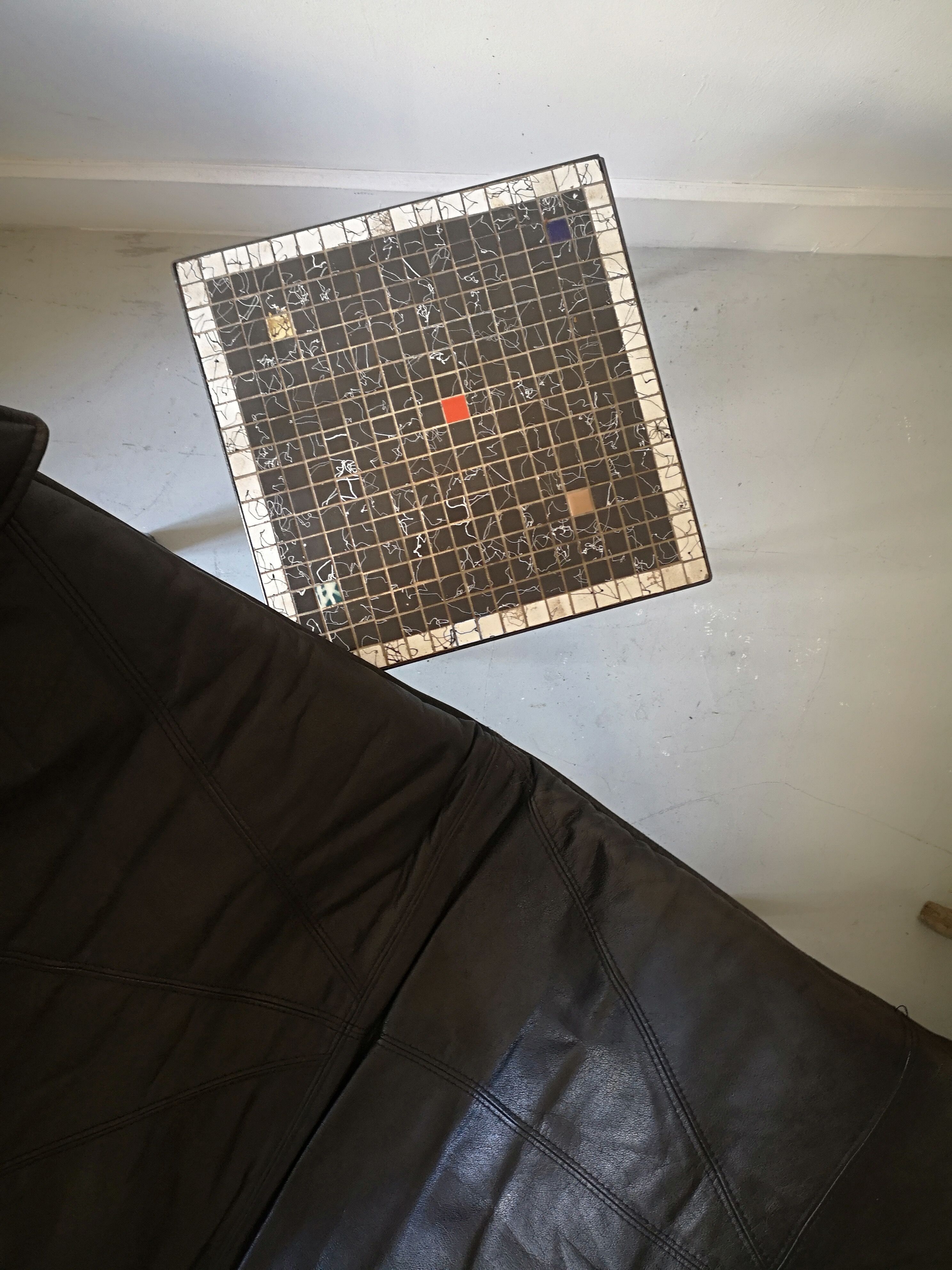 Side table in ceramic tiles, 1970