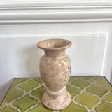 Marbled stone vase