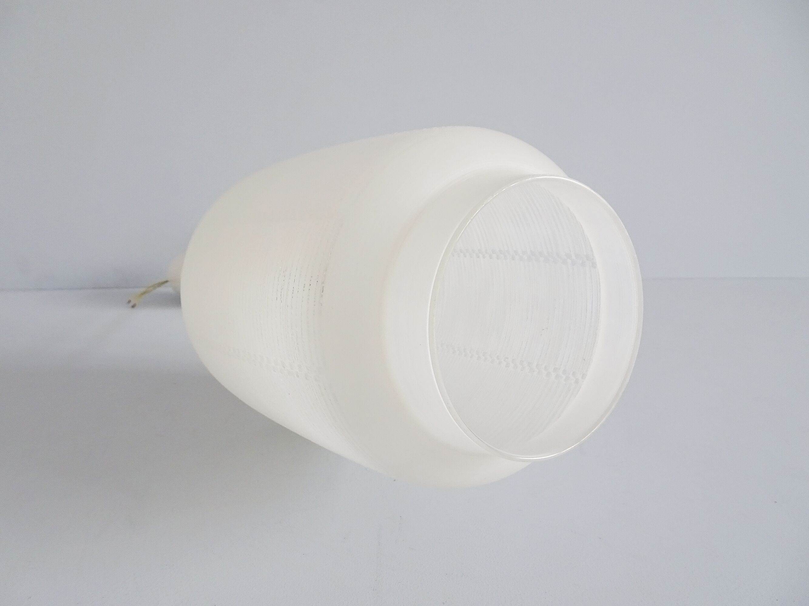 Hanging lamp glass brass