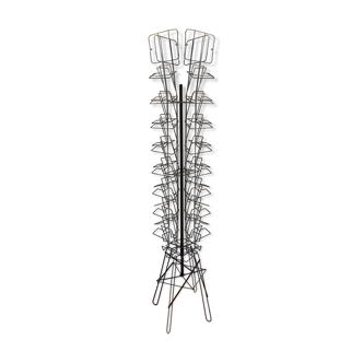 Iron stand map door