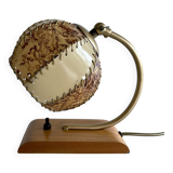 Art Deco Lamp, Wood