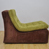 Corduroy modular sofa from DUX, 1970s
