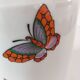 Vintage Wunsiedel Bavaria Porcelain coffee pot – butterfly motifs