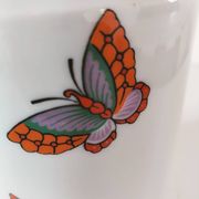 Vintage Wunsiedel Bavaria Porcelain coffee pot – butterfly motifs
