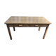 Flat desk in solid oak from the 1950s