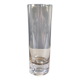 Vase rouleau en verre fumé